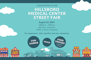 Save the Date for the 2024 Hillsboro Medical Center Street Fair!