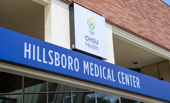 Hillsboro Medical Center sign