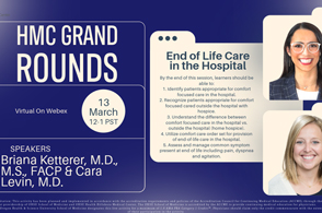 March 13 CME Grand Rounds Session