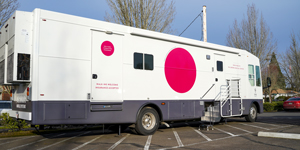 Mobile mammography brings breast cancer detection out of the clinic and into the community