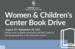 Donate to the Women and Children’s Center Book Drive!